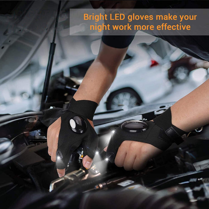 Flash Light Gloves