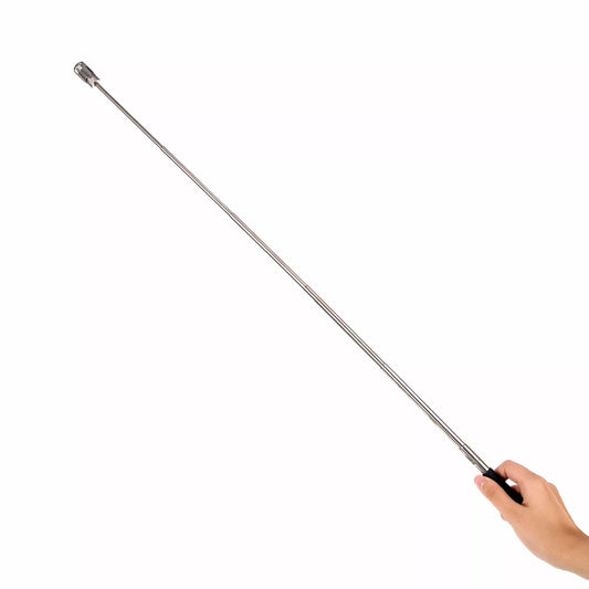 Telescopic Magnetic Pickup Tool With LED Flashlight